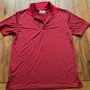 Grand slam red polo shirt
